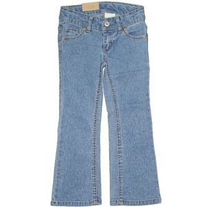 Sonoma Life & Style Girls Bootcut 4 Slim Jeans Adjustable Waistband in Lt Stone